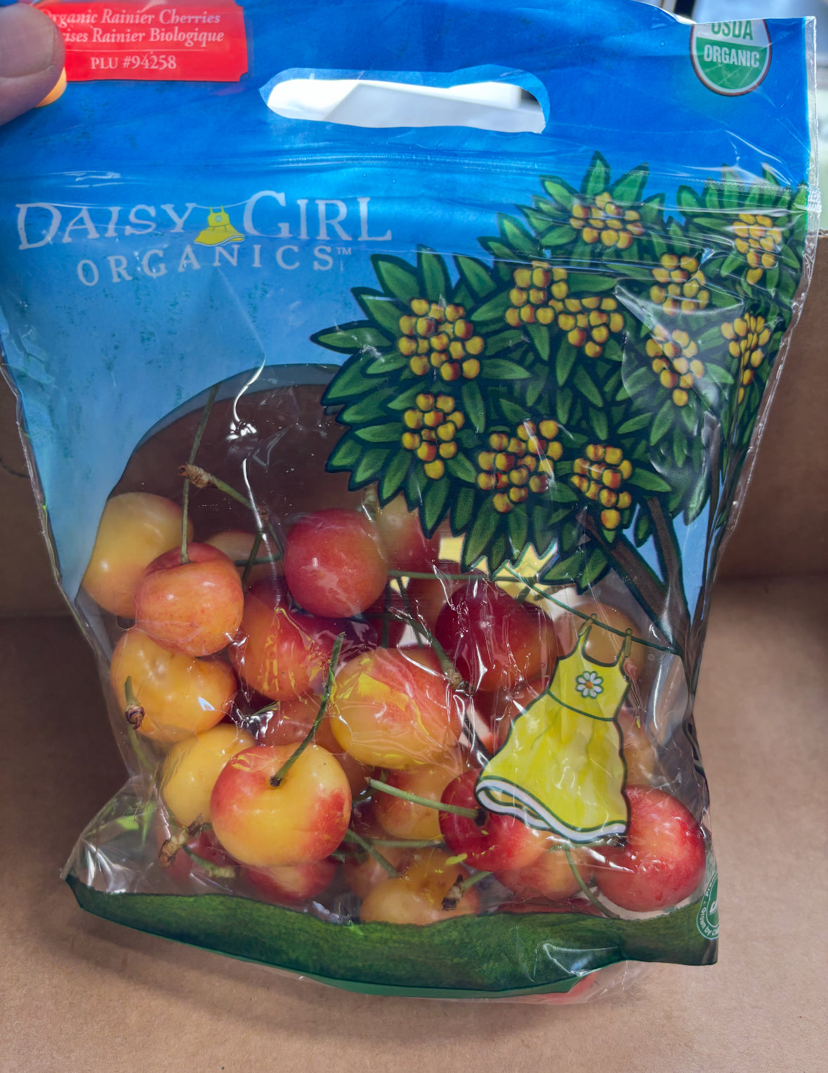 Gift Card Rainier Cherries 特级樱桃 1箱15磅