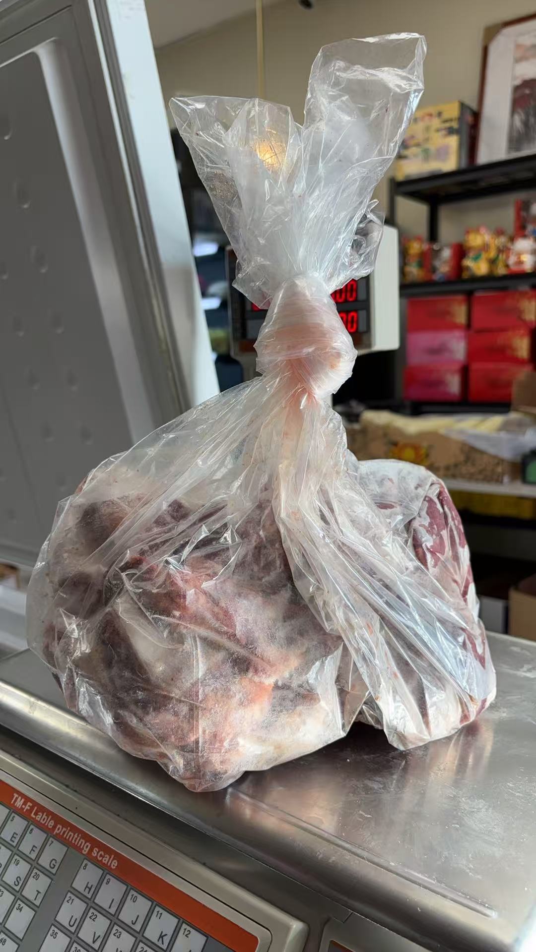 散养带皮羊肉 5磅