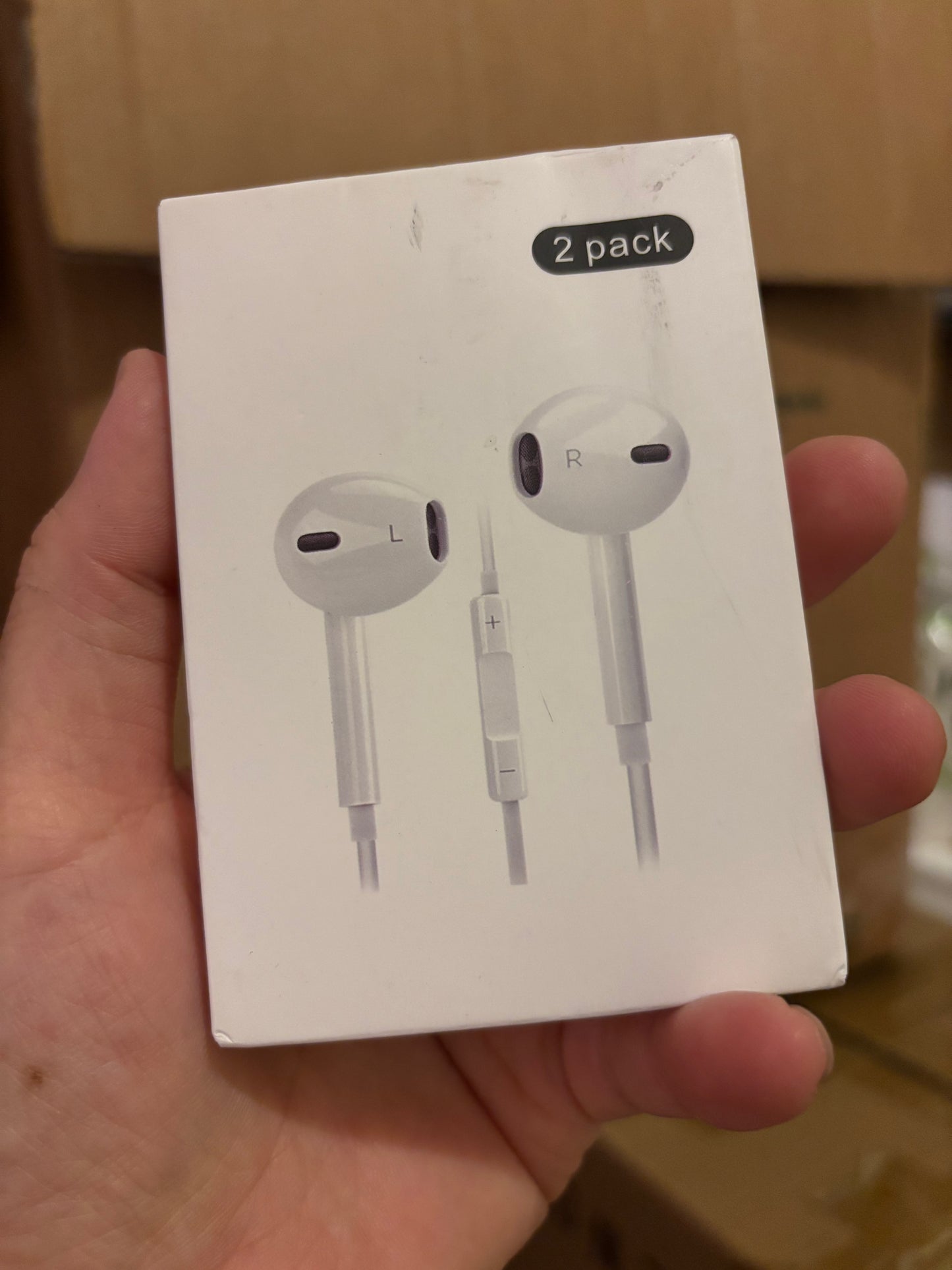 EarPod 2pack in one box