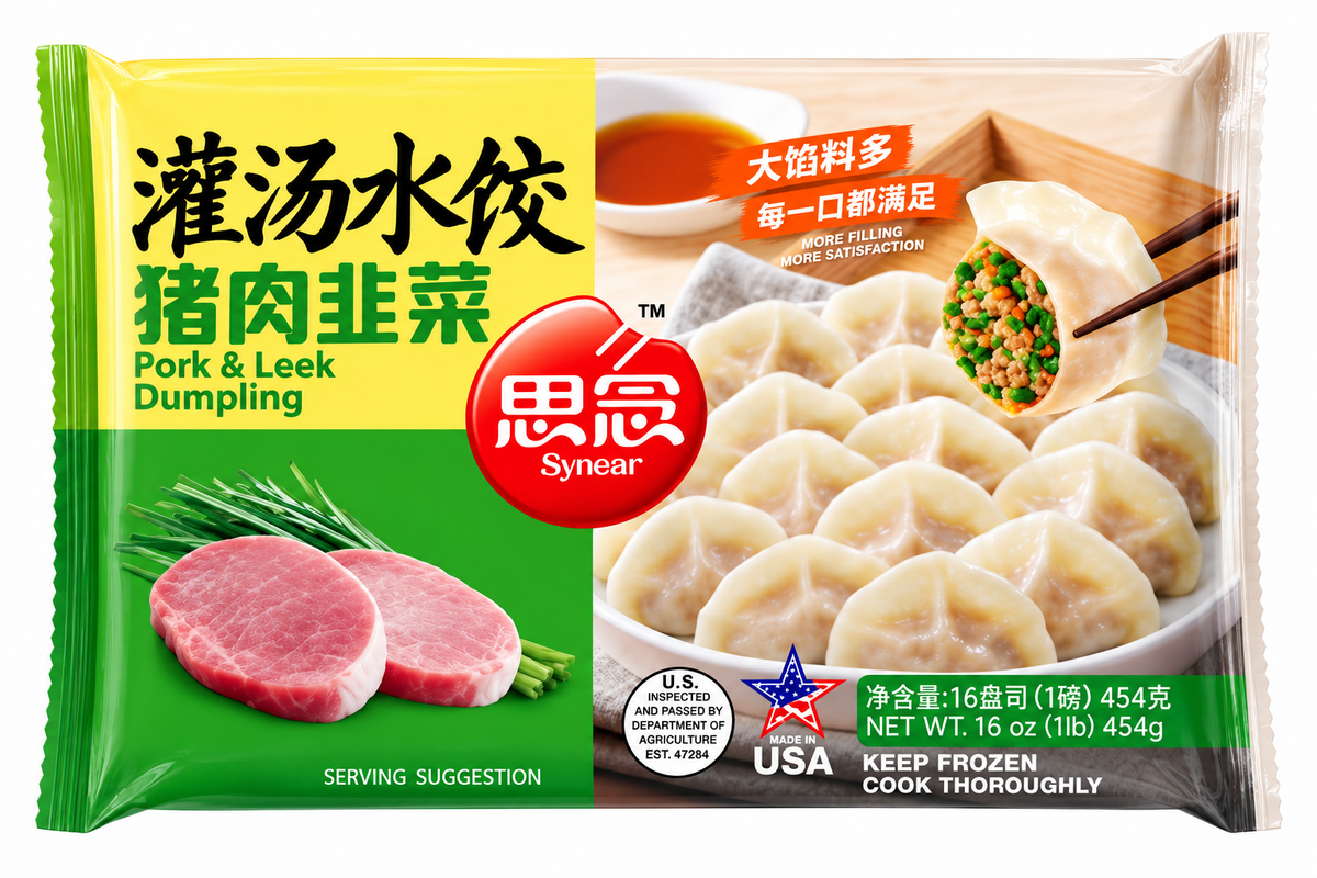思念猪肉韭菜 16oz