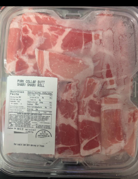 Pork Colllar Butt 1lb