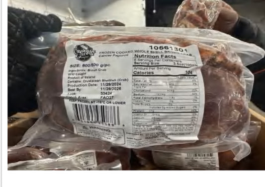 爱尔兰面包蟹 600g