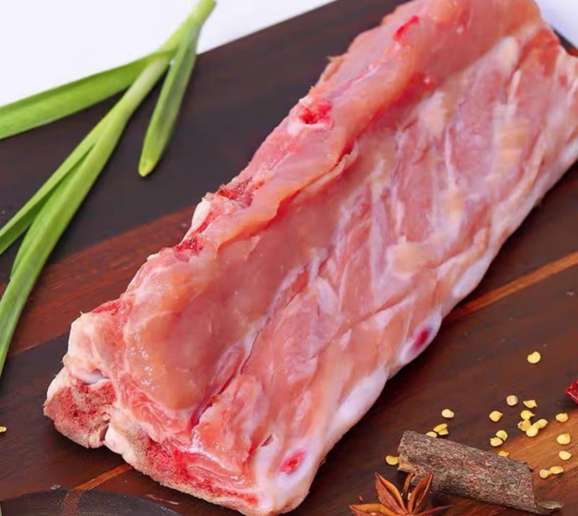 黑毛猪脊骨 3磅