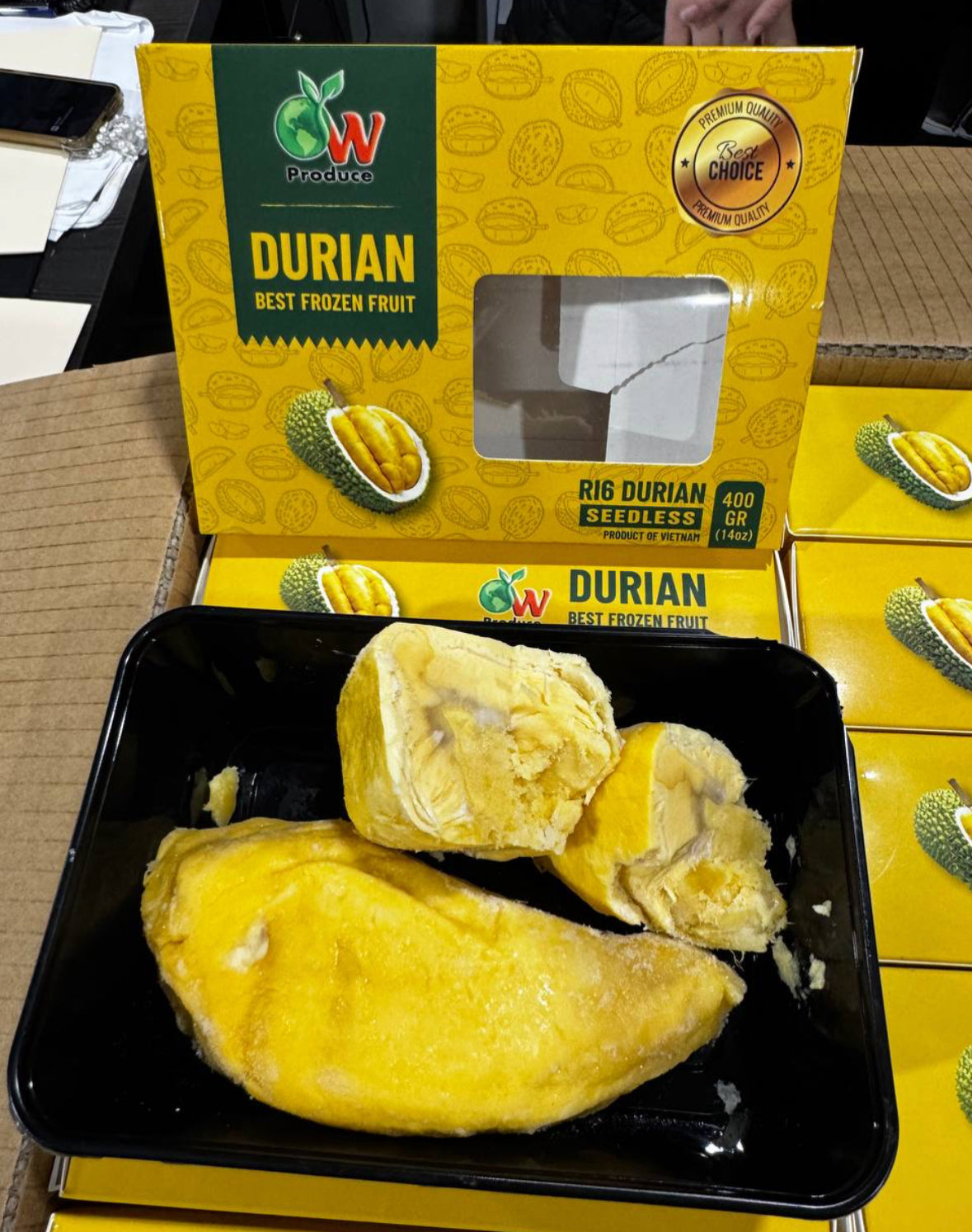 急冻榴莲肉 400g