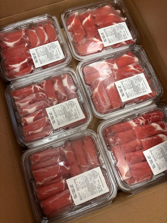 Beef Shabu 牛肉卷 1.25lb