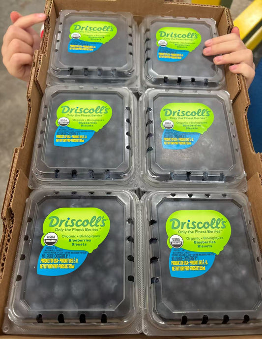Gift Card Organic Blueberry 6盒