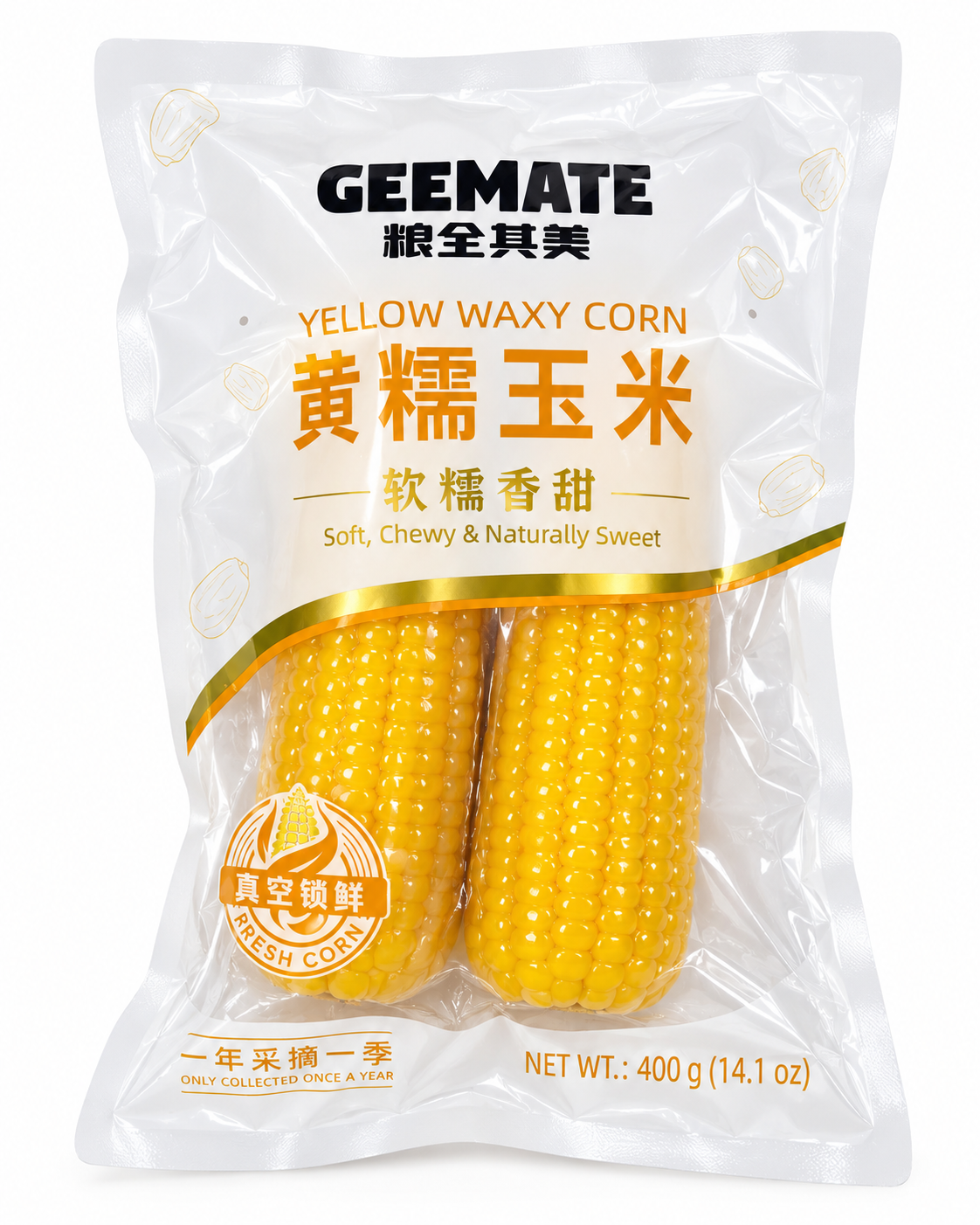 Geemate 黄糯玉米 15包