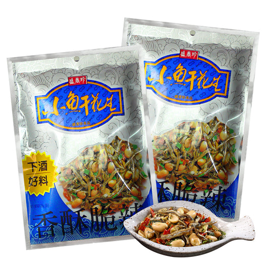 GC-盛香珍 小鱼干花生 80g