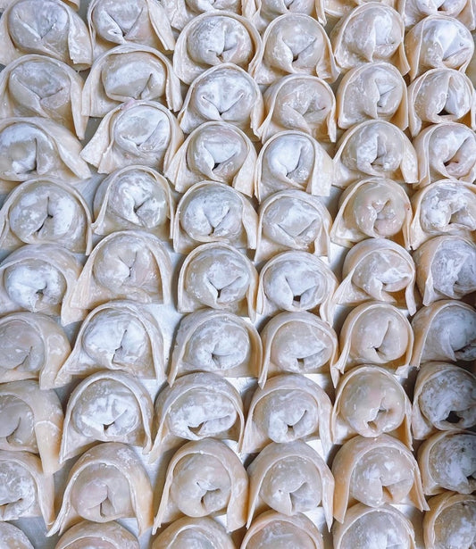 荠菜鲜虾大馄炖 30pcs